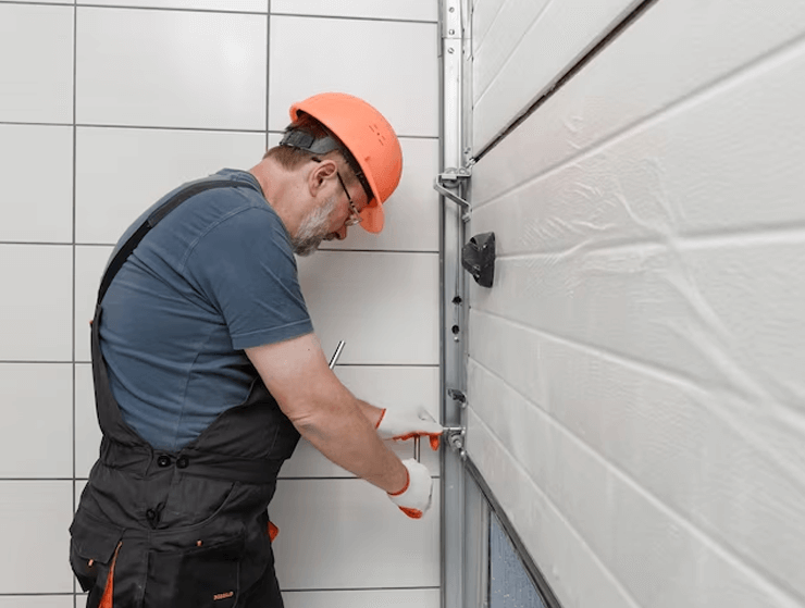 Garage door repair service