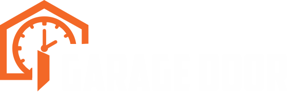 logo clock white - Garage Door Alignment