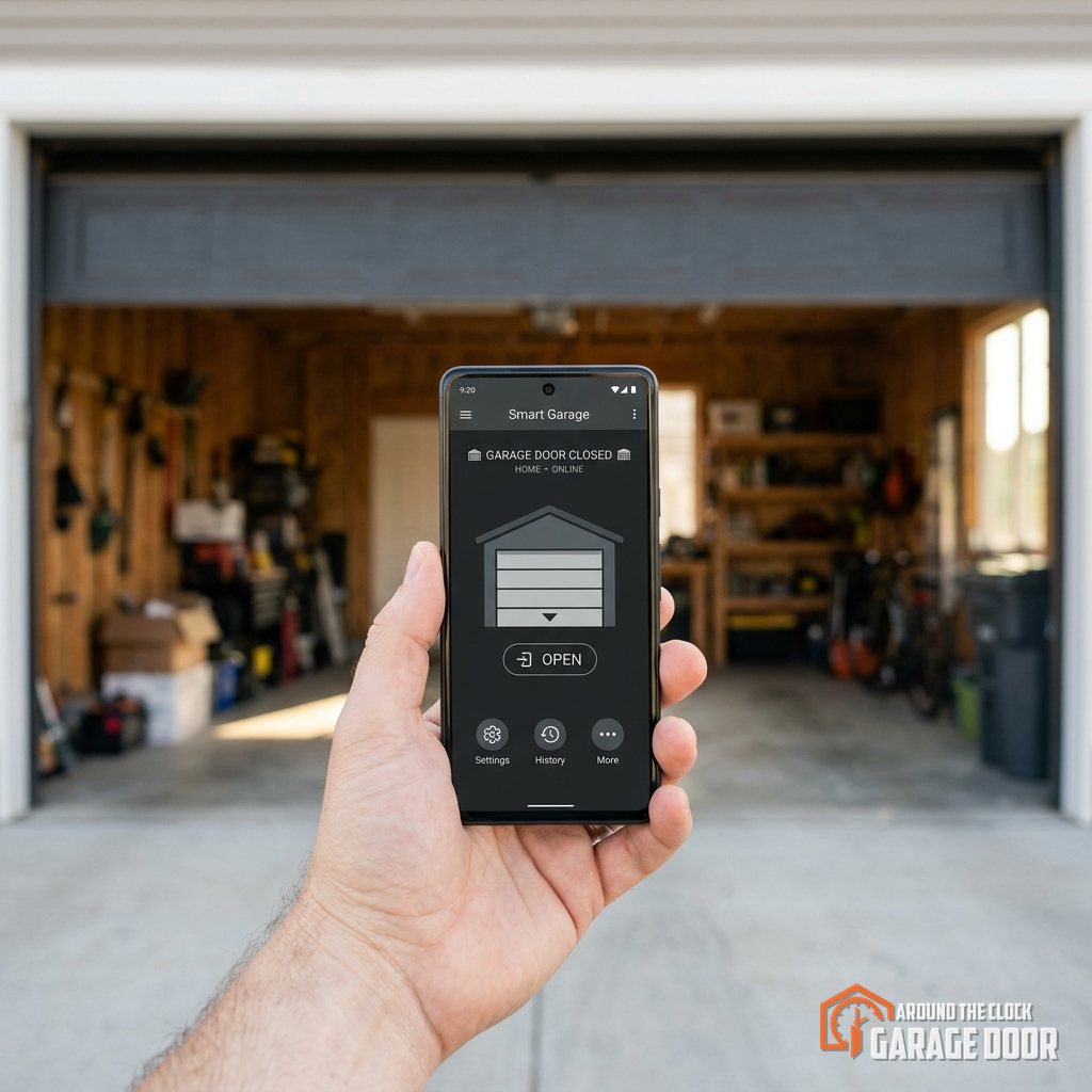 Why You Should Upgrade To A Smart Garage Door | Around The Clock Garage Door